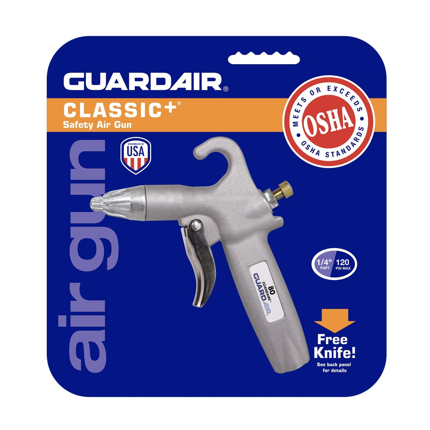 WhisperJet 80 Safety Air Gun w/ Volume Control