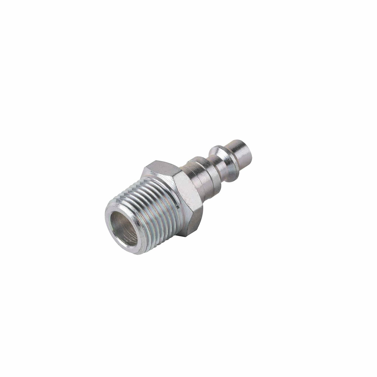 1/4" Quick Disconnect Industrial Interchange Plug - 3/8" MNPT (P14D38M)