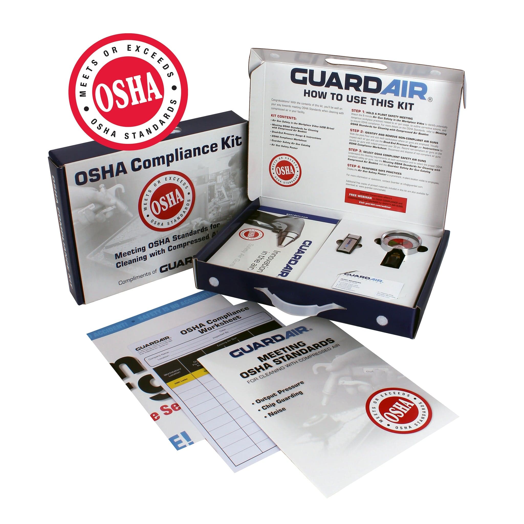 Essential Applications: OSHA Compliant, Snag-Free Air Hose Clamping