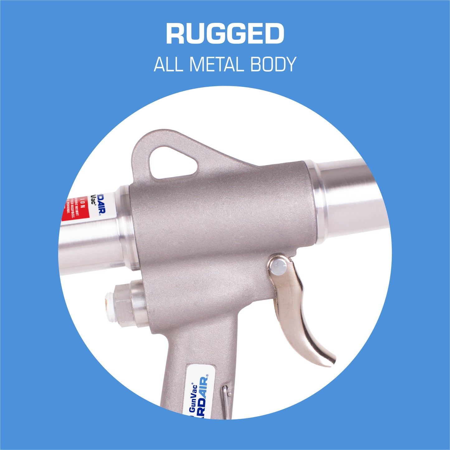 GunVac - Rugged All Metal Body