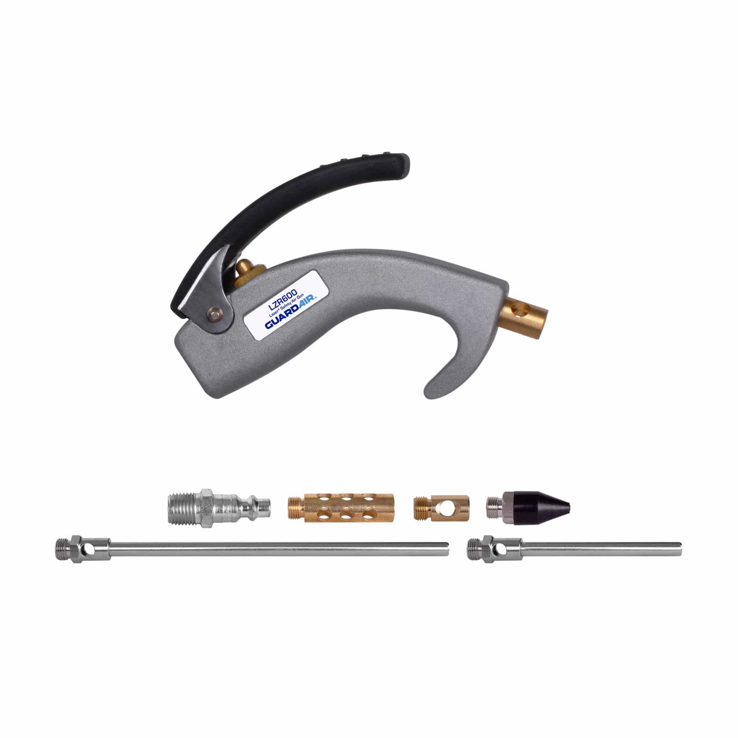 Lazer PalmSwitch 600 Safety Air Gun - 7 Piece Kit (LZR6007KIT)