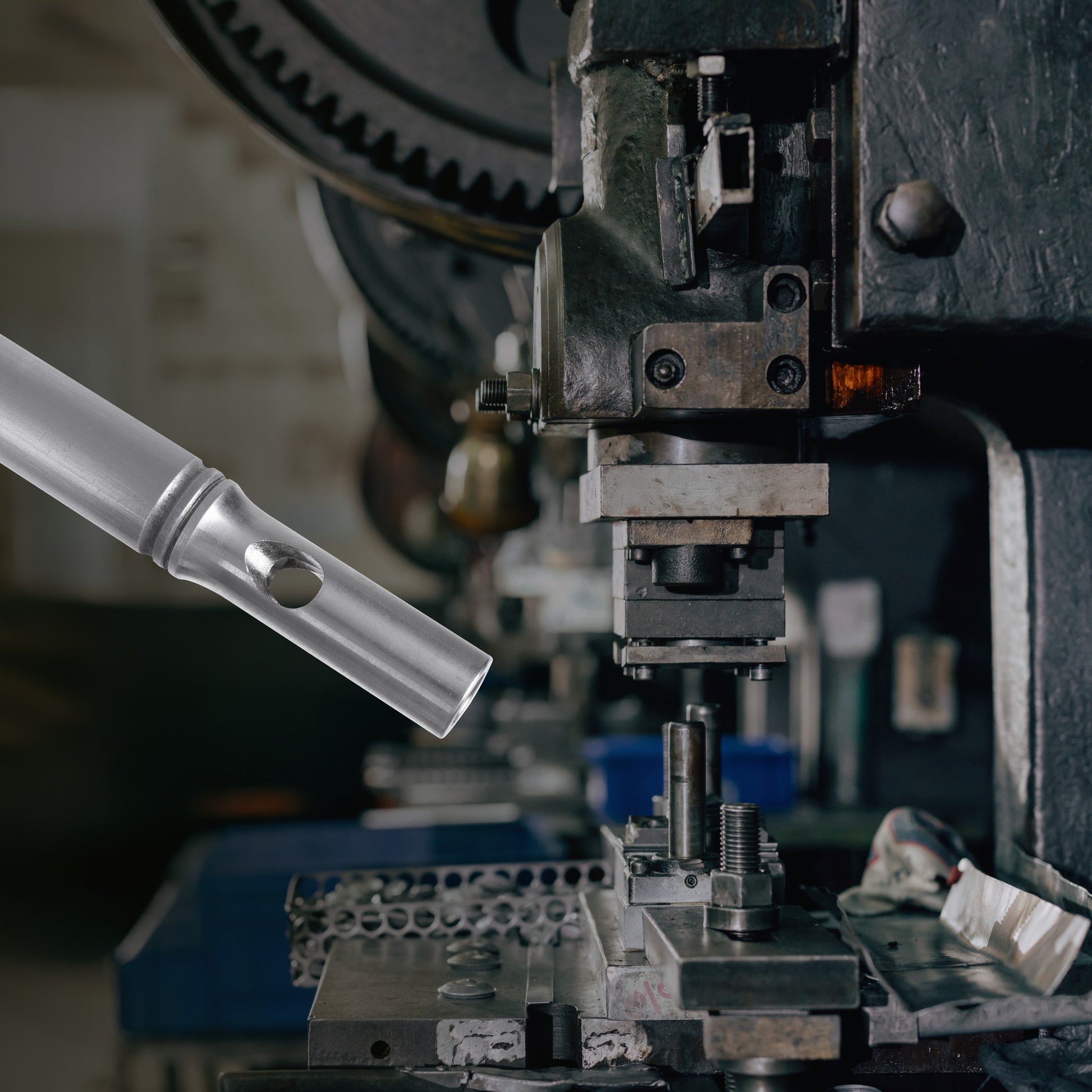 Long John 75LJ Steel Nozzle - Application Punch Press