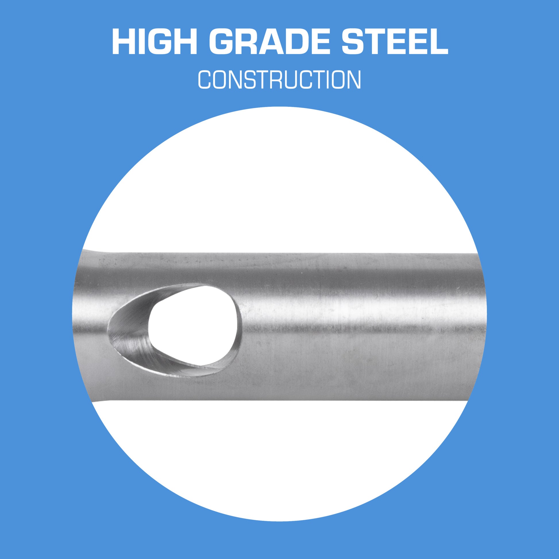 Long John 75LJ Steel Nozzle - High Grade Steel Construction