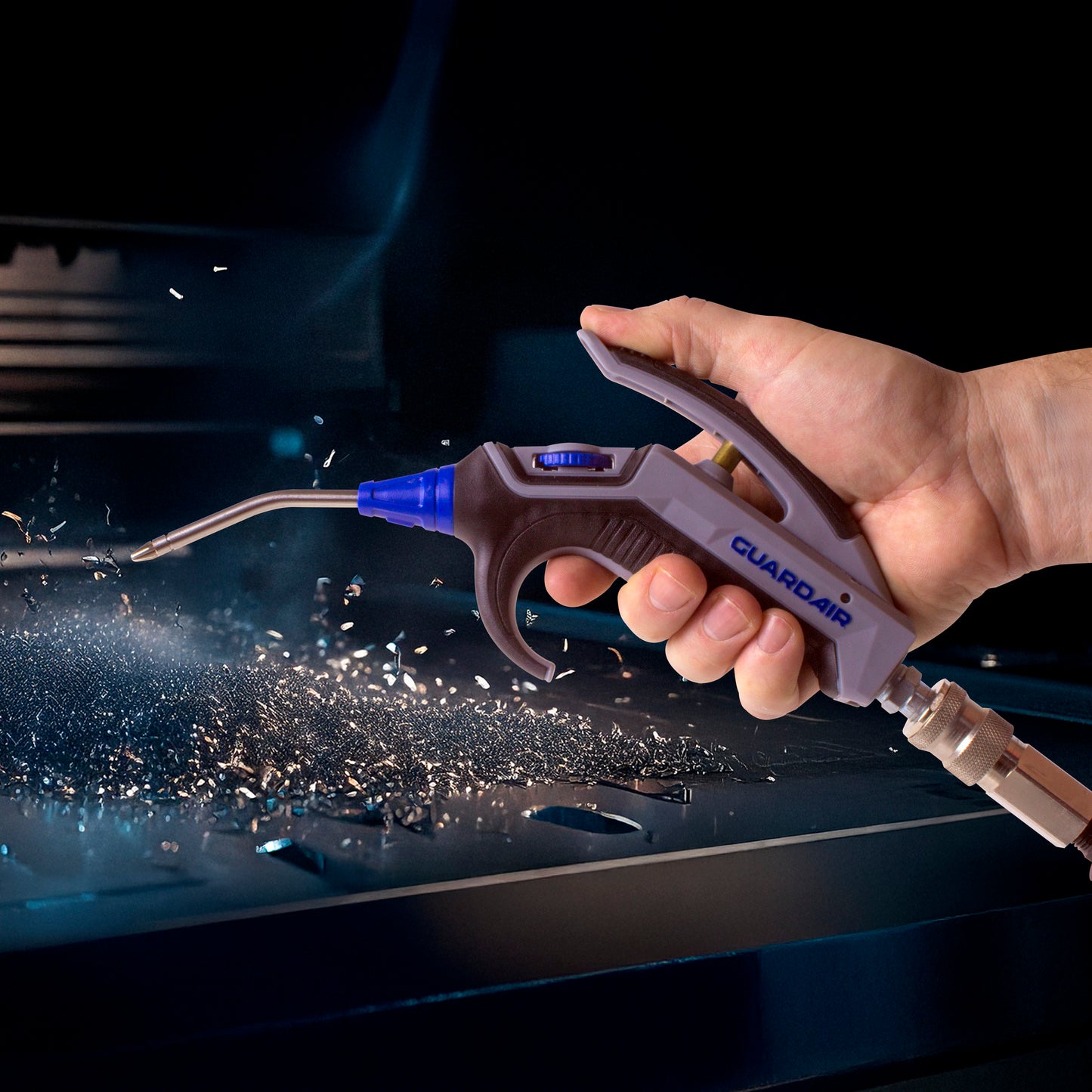 PalmJet GA44 Safety Air Gun Bent - Application