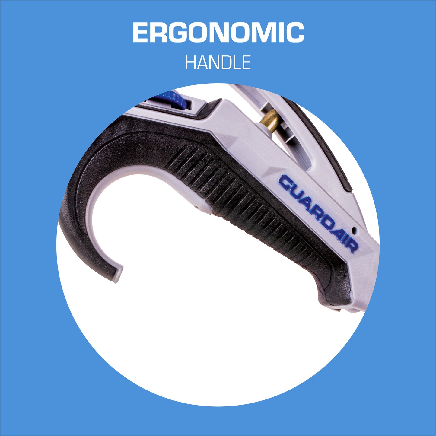 PalmJet GA44 Safety Air Gun - Ergonomic Handle