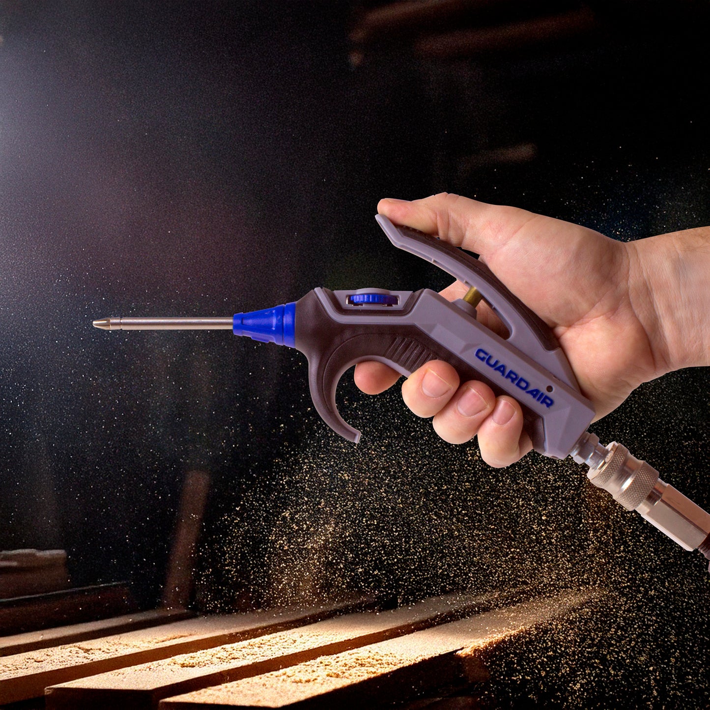 PalmJet GA44 Safety Air Gun Straight - Application