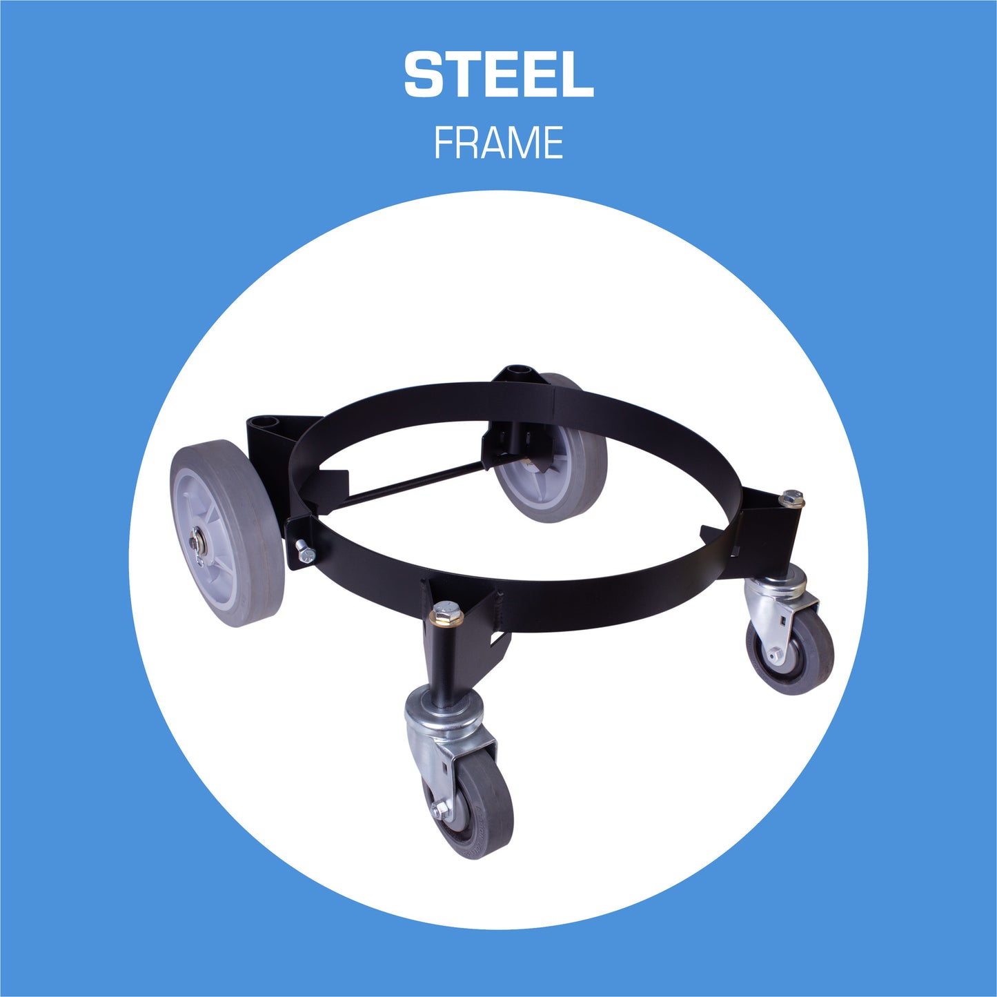 PowerQUAD Push Dolly Steel Frame