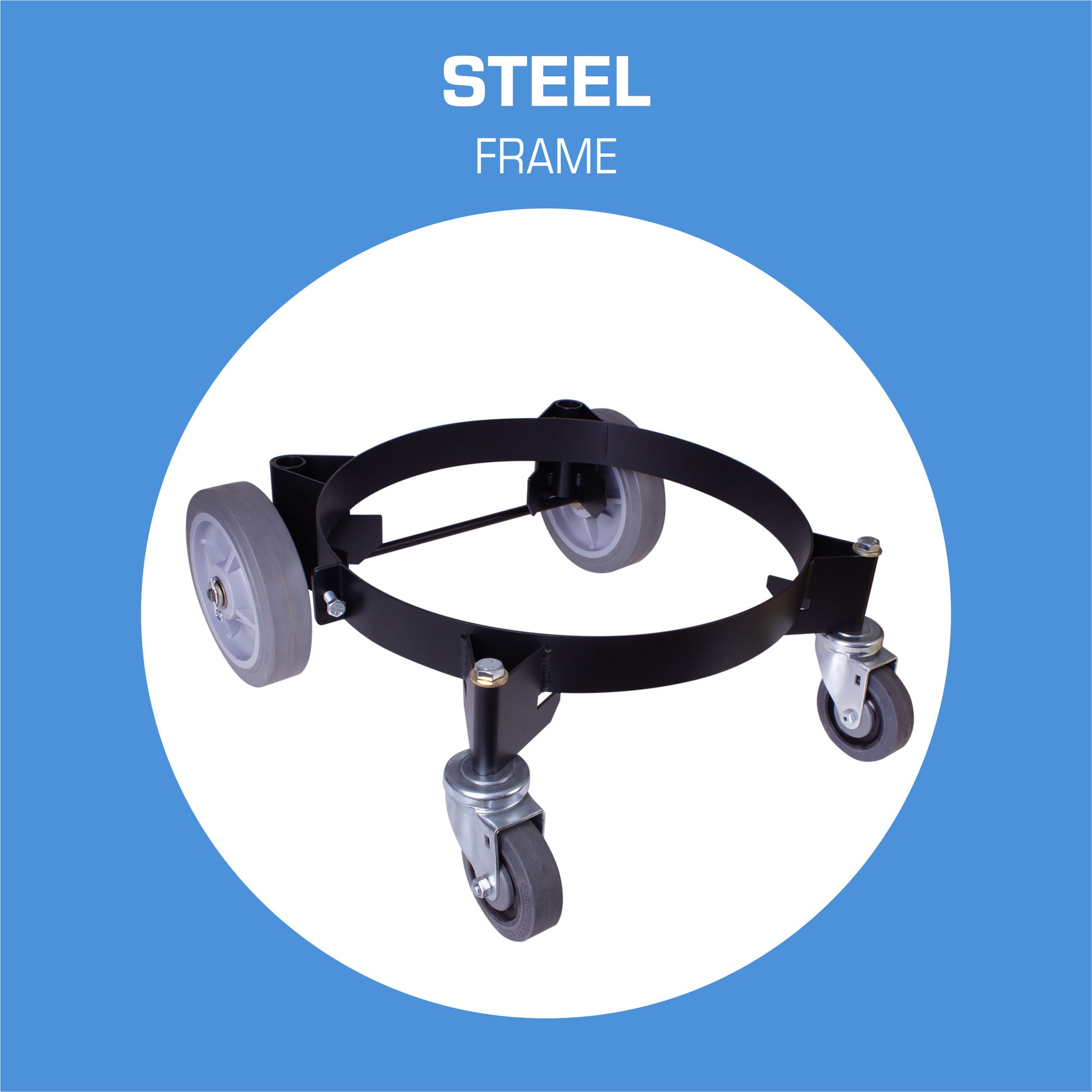 PowerQUAD Push Dolly Steel Frame