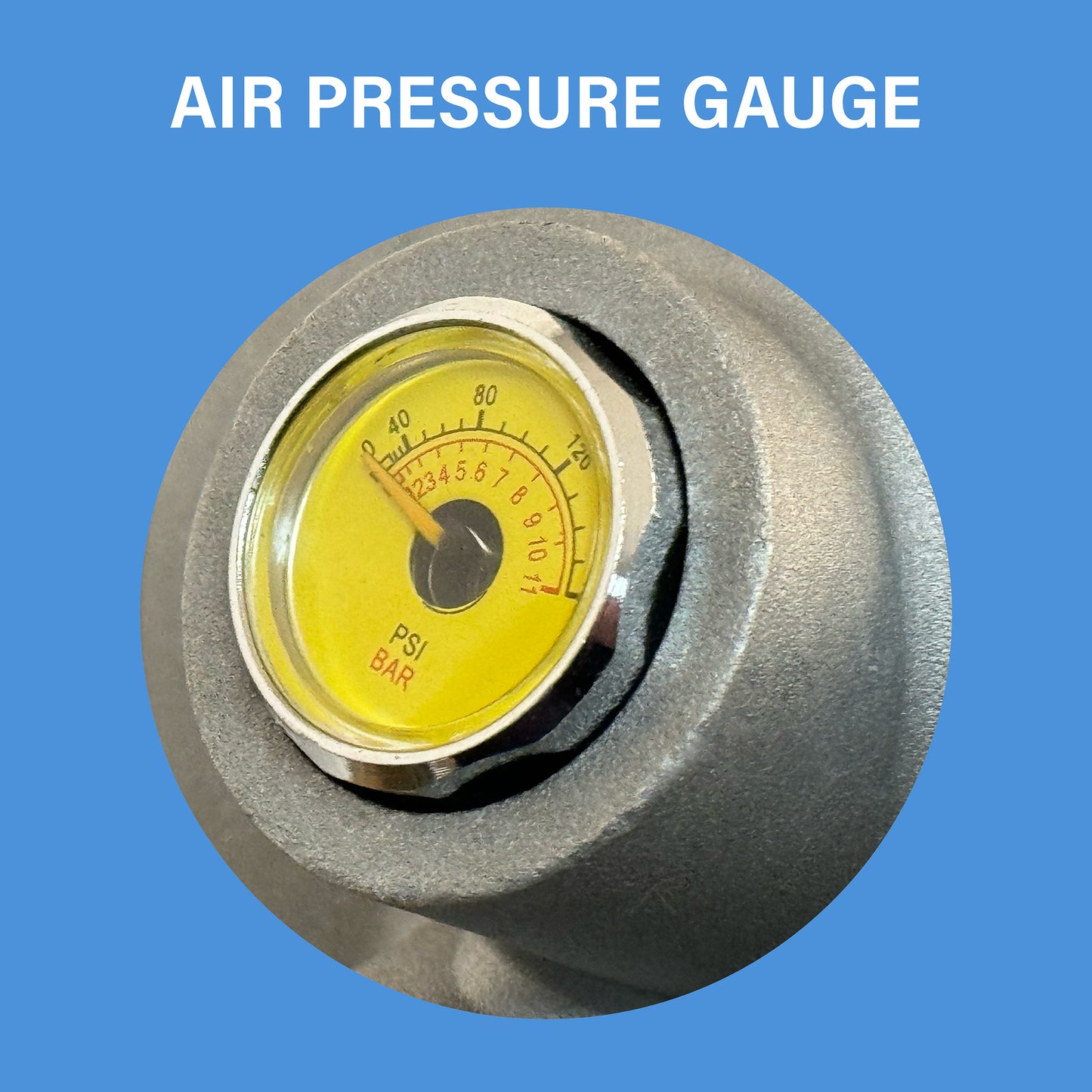PowerQUAD Air Pressure Gauge