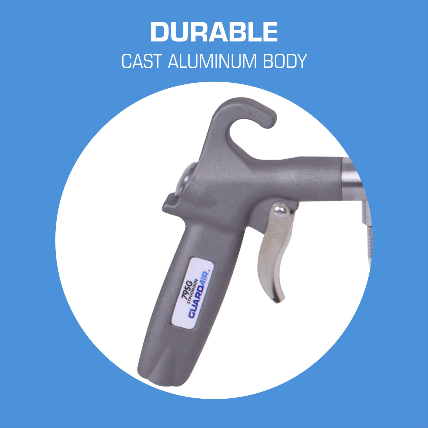 Syphon Spray Gun 79SG - Durable Cast Aluminum Body