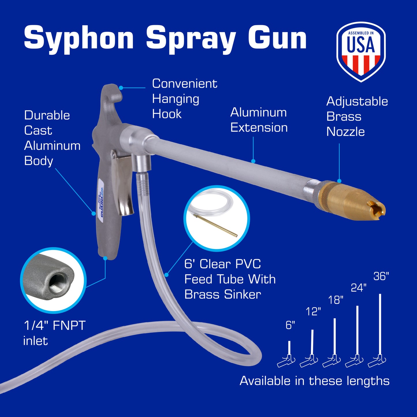 Syphon Spray Gun 79SG - Features & Specs