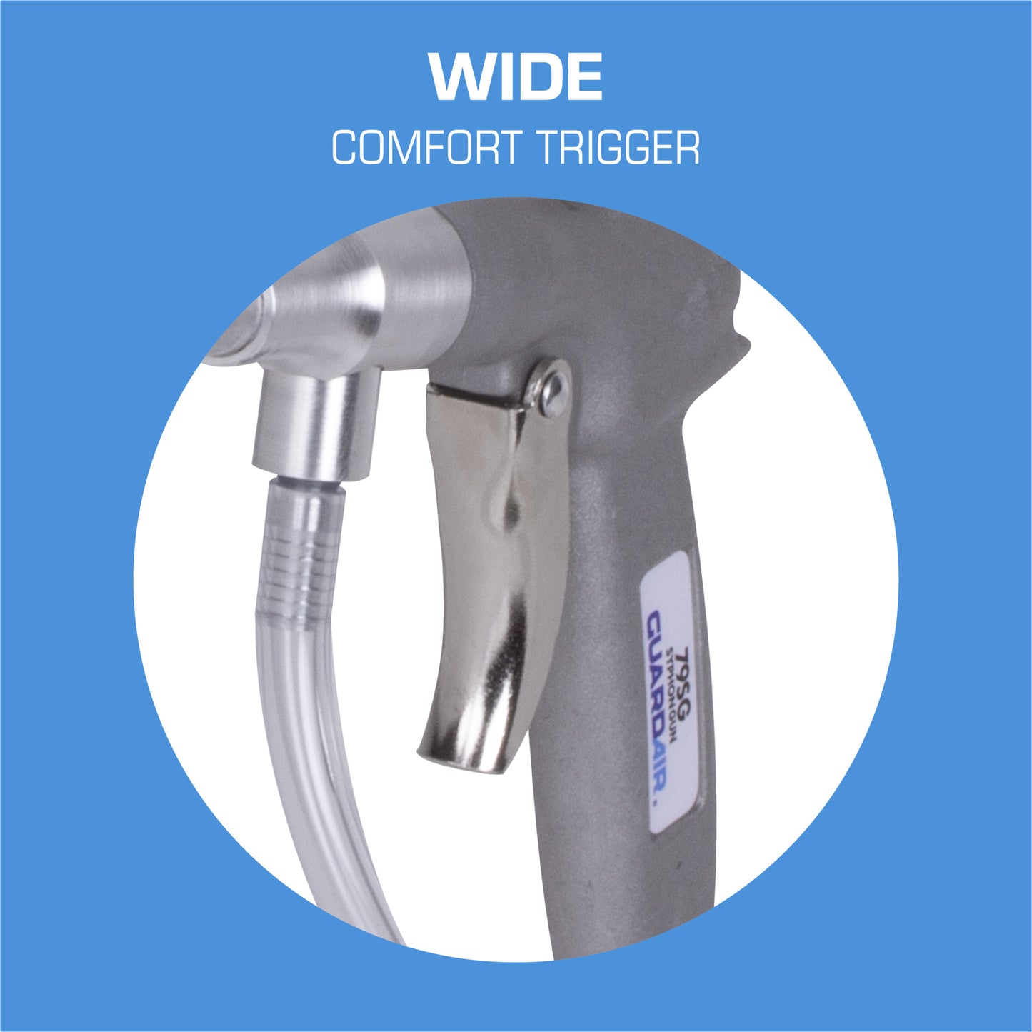 Syphon Spray Gun 79SG - Wide Comfort Trigger