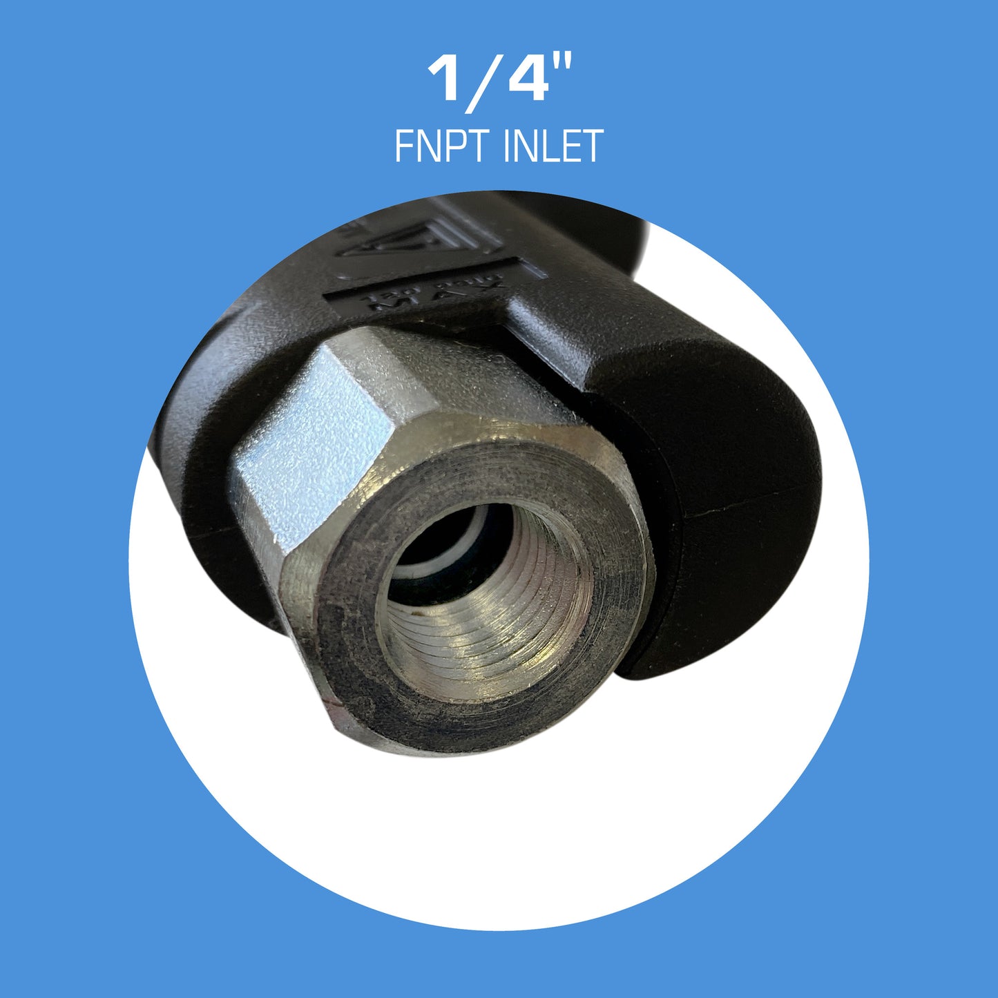 Ultra WhisperJet U80WJ - 1/4" FNPT Inlet