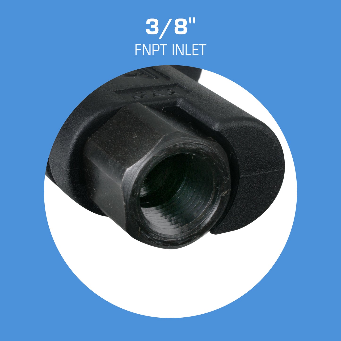 Ultra WhisperJet U80WJ - 3/8" FNPT Inlet