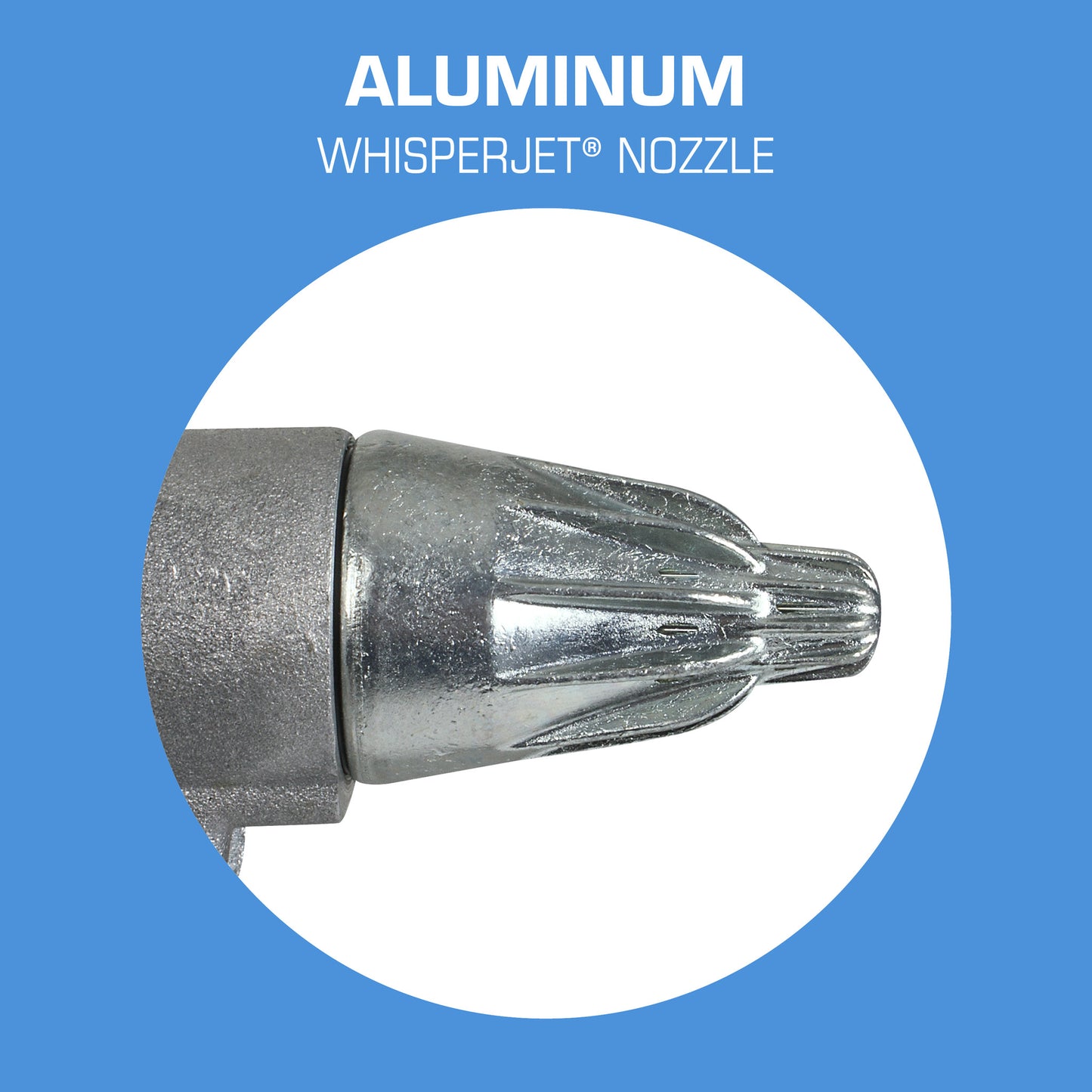 Ultra WhisperJet U80WJ - Aluminum WhisperJet Nozzle
