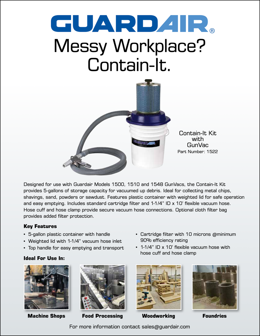 Contain-It Kit Flyer