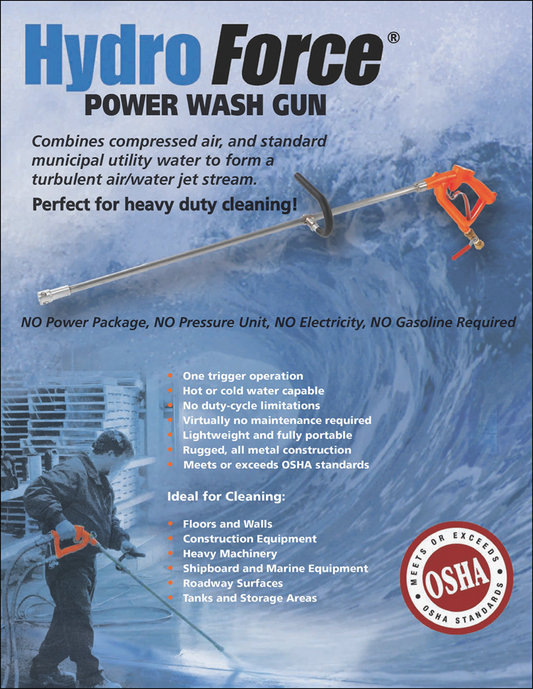 HydroForce Power Wash Guns Flyer