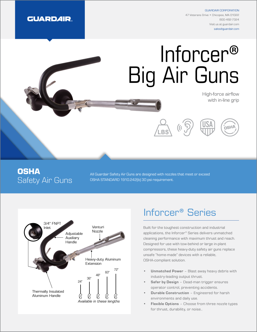 Inforcer Air Guns Flyer