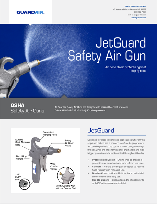 JetGuard Air Guns Flyer