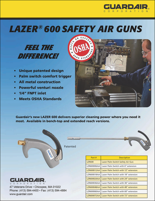 Lazer Air Gun Series Flyer