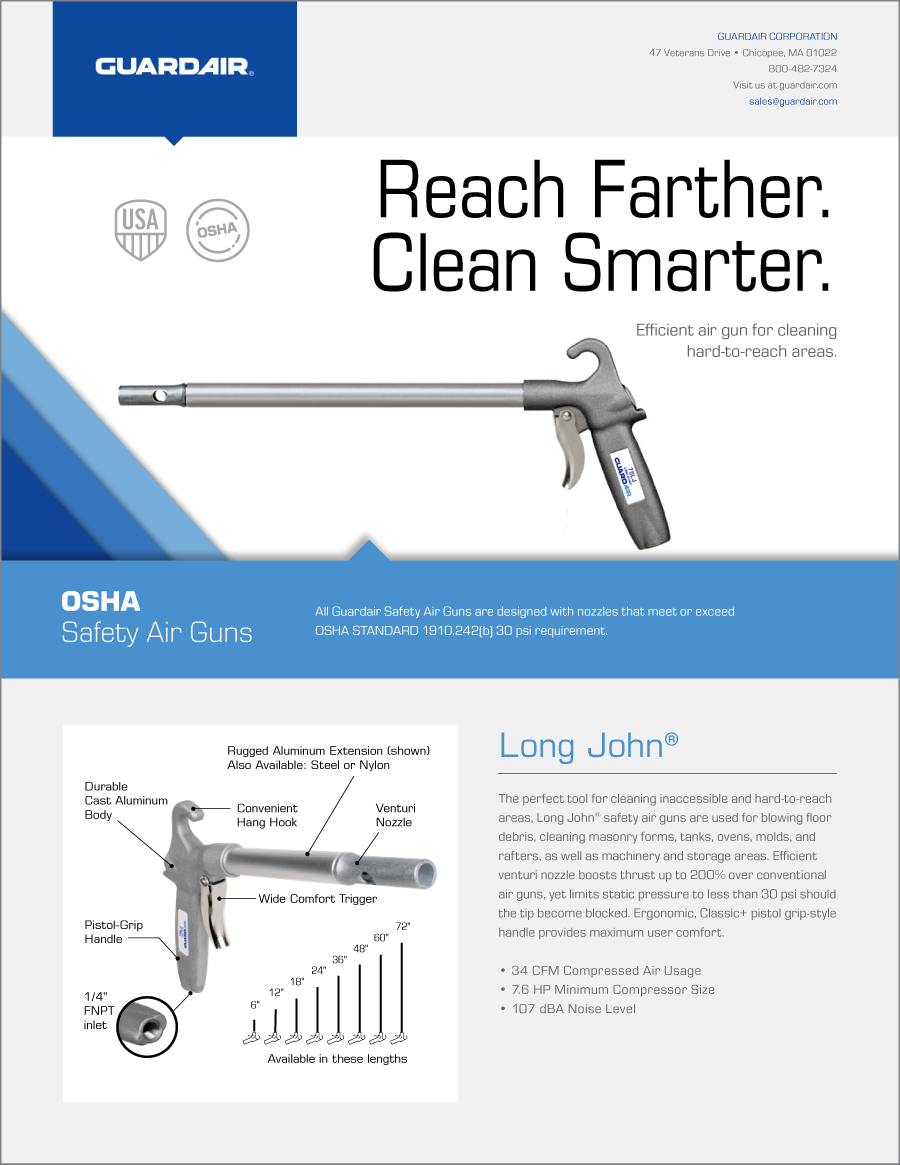 Long John 75LJ Air Guns Flyer
