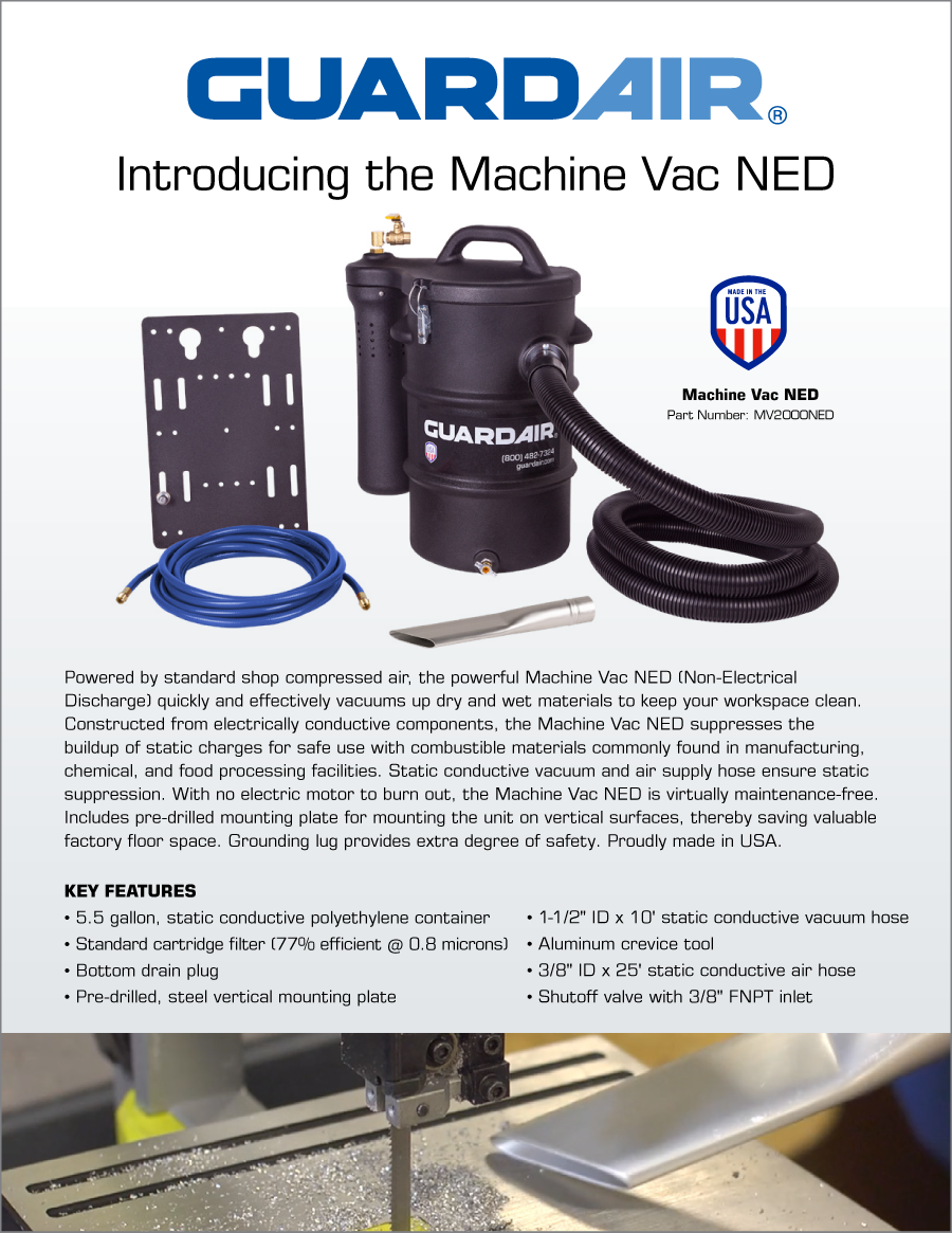 MachineVac NED Flyer