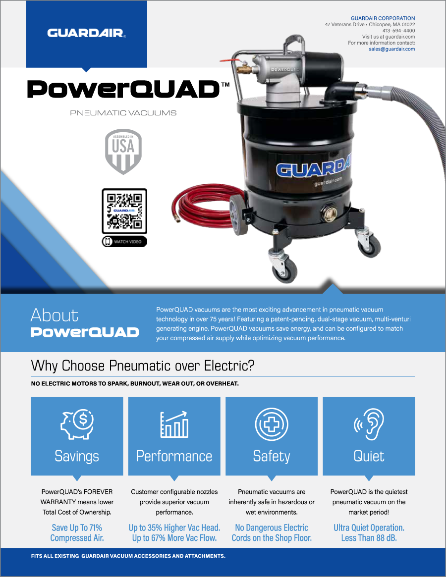 PowerQUAD Vacuums Flyer