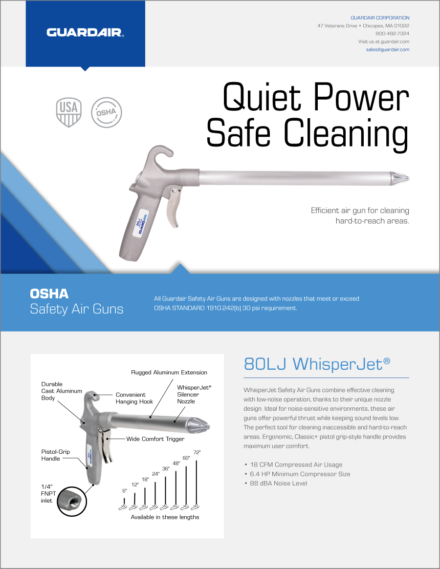 WhisperJet 80LJ Air Guns Flyer