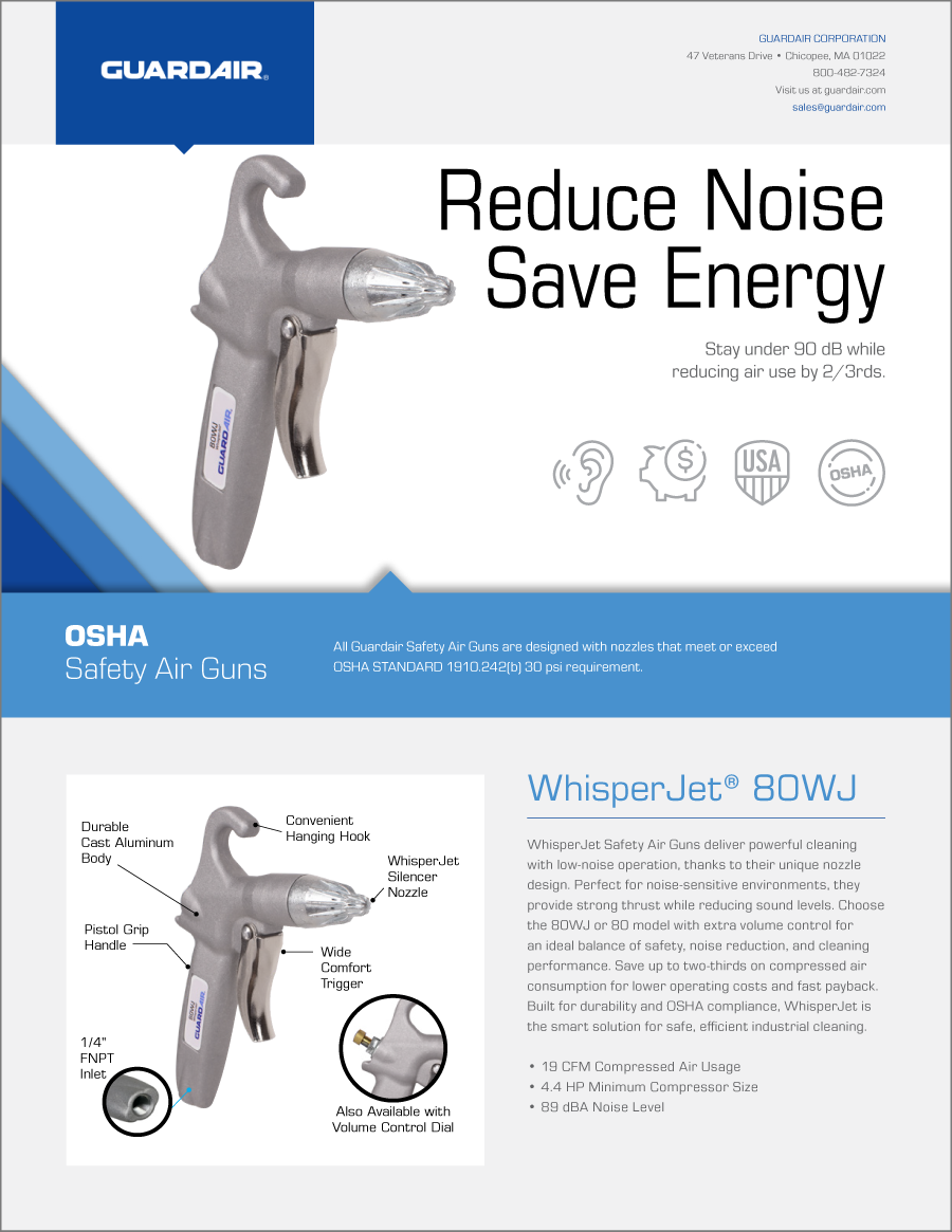 WhisperJet 80 Air Guns Flyer