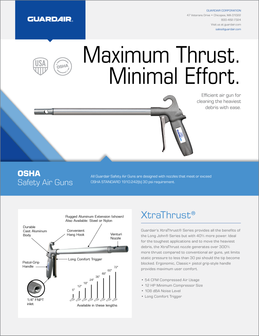 XtraThrust 75XT Air Guns Flyer