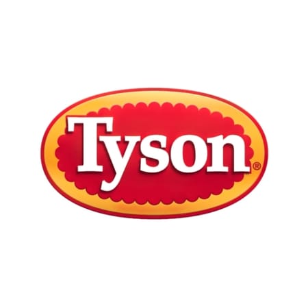 Tyson logo on a white background