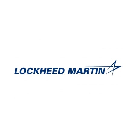 Lockheed Martin logo on a white background