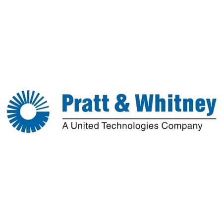 Pratt & Whitney logo on a white background