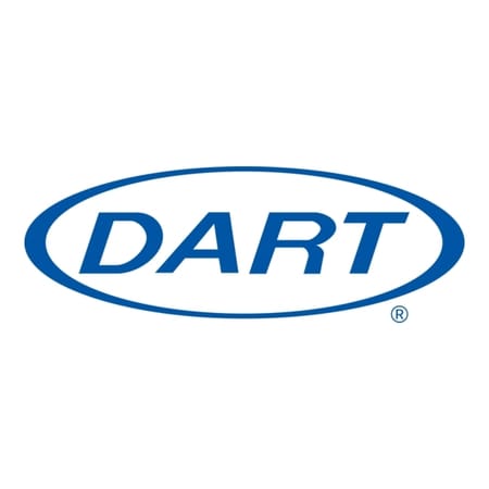 DART logo with blue oval and 'DART' text on a white background