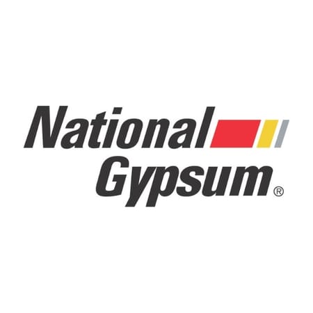 National Gypsum logo on a white background