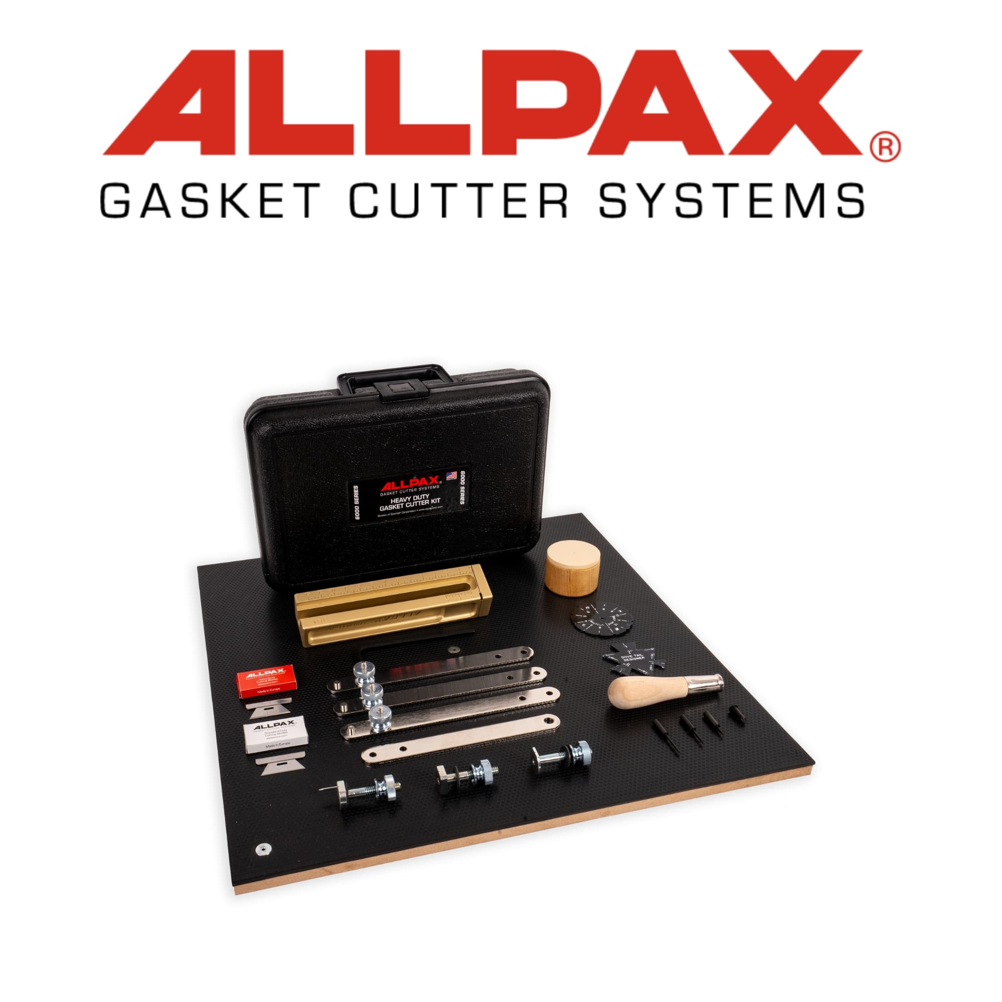 Allpax Gasket Cutter Systems Logo + Heavy-Duty Gasket Cutter Kit