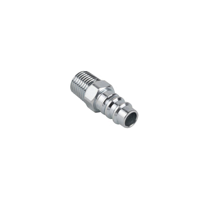 1/4" Quick Disconnect High Flow Plug - 1/4" MNPT (P14H14M)