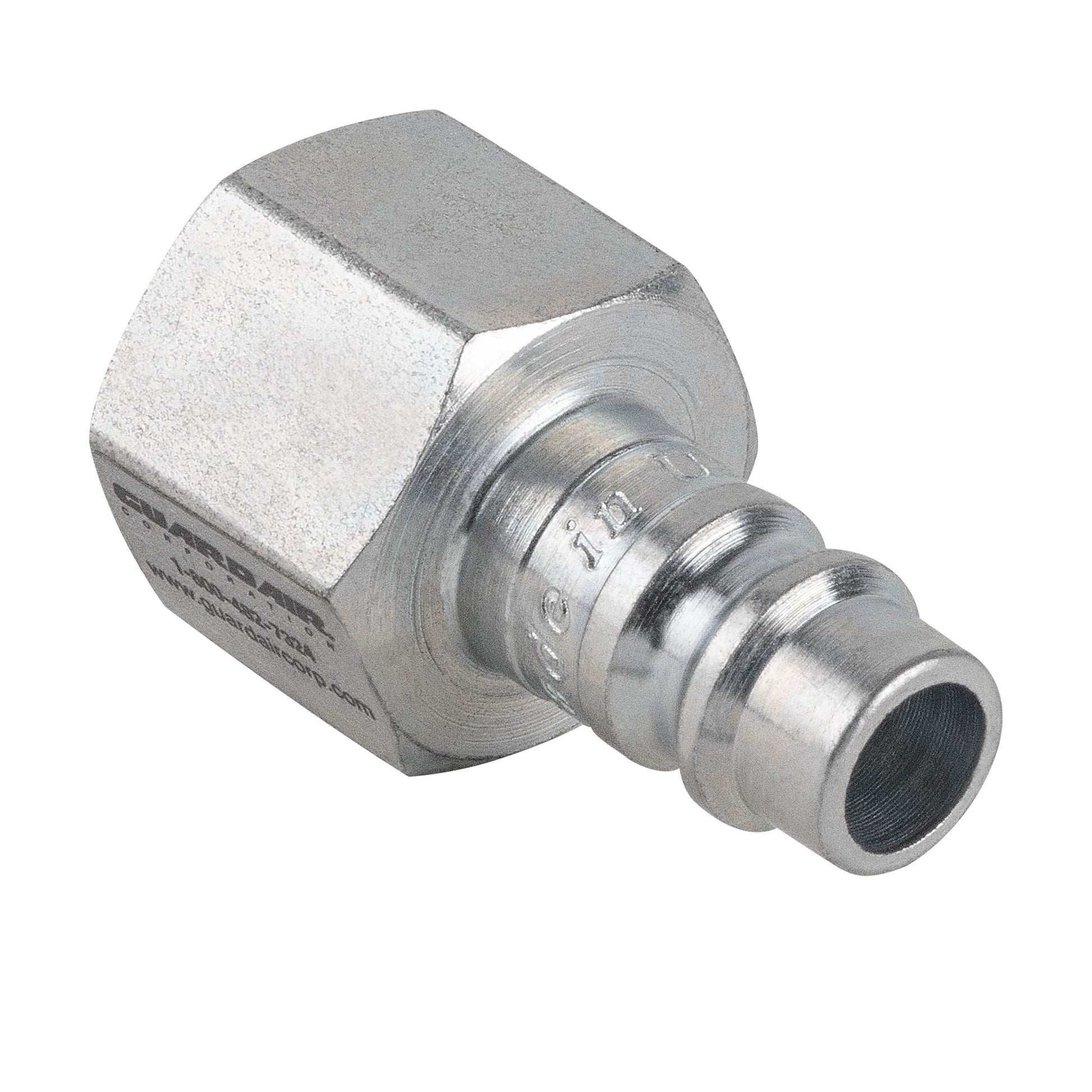 1/4" Quick Disconnect High Flow Plug - 3/8" FNPT (P14H38F)