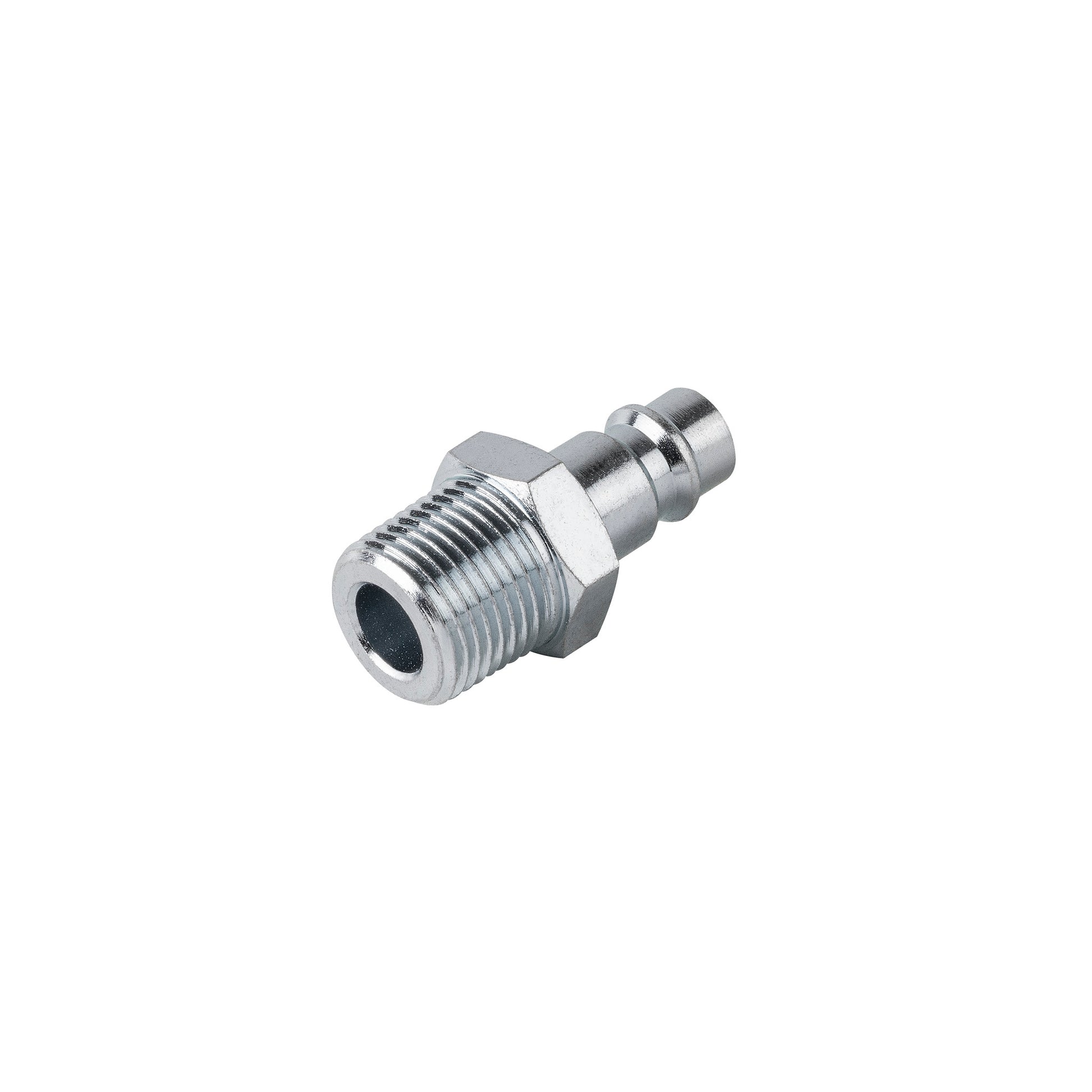 1/4" Quick Disconnect High Flow Plug - 3/8" MNPT (P14H38M)