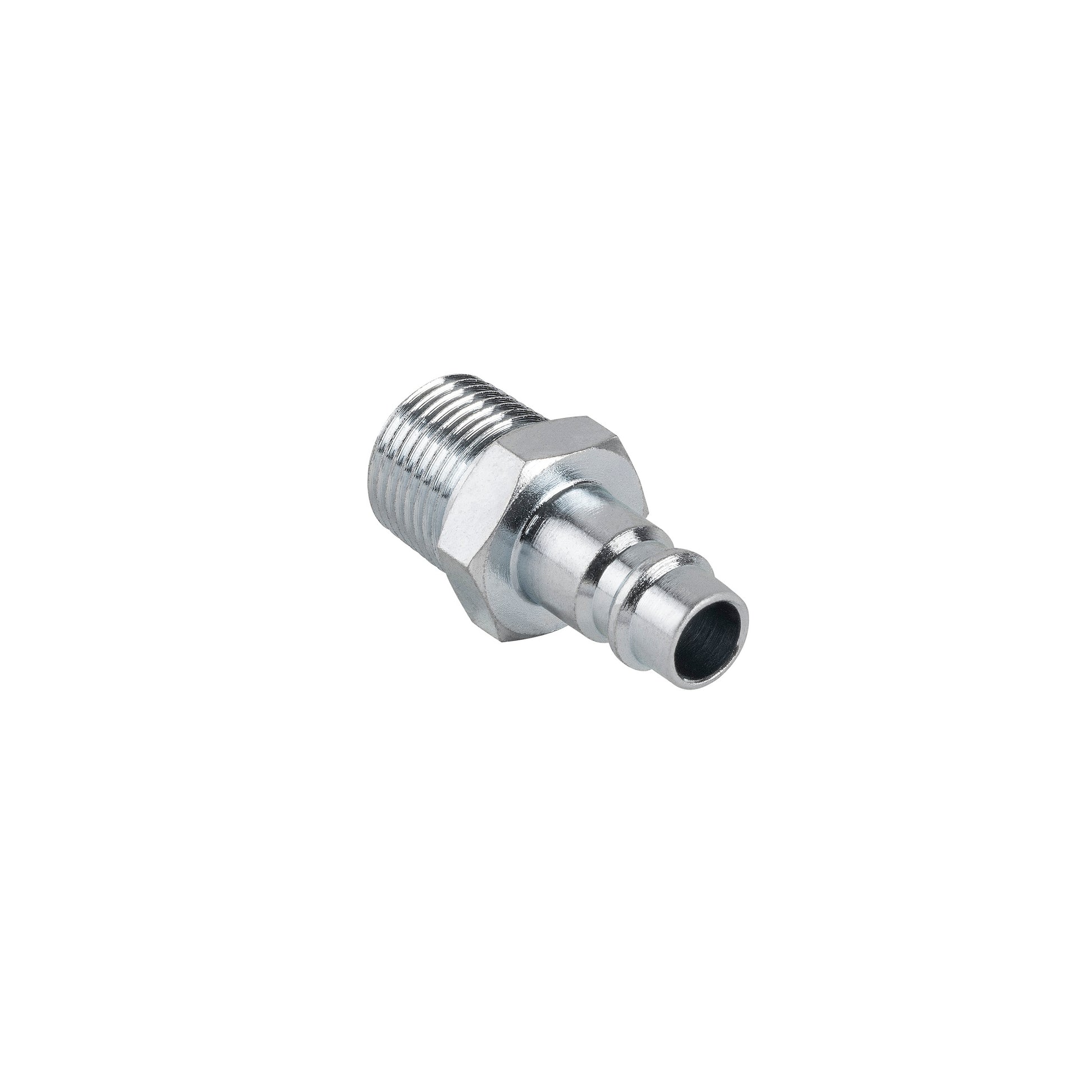 1/4" Quick Disconnect High Flow Plug - 3/8" MNPT (P14H38M)