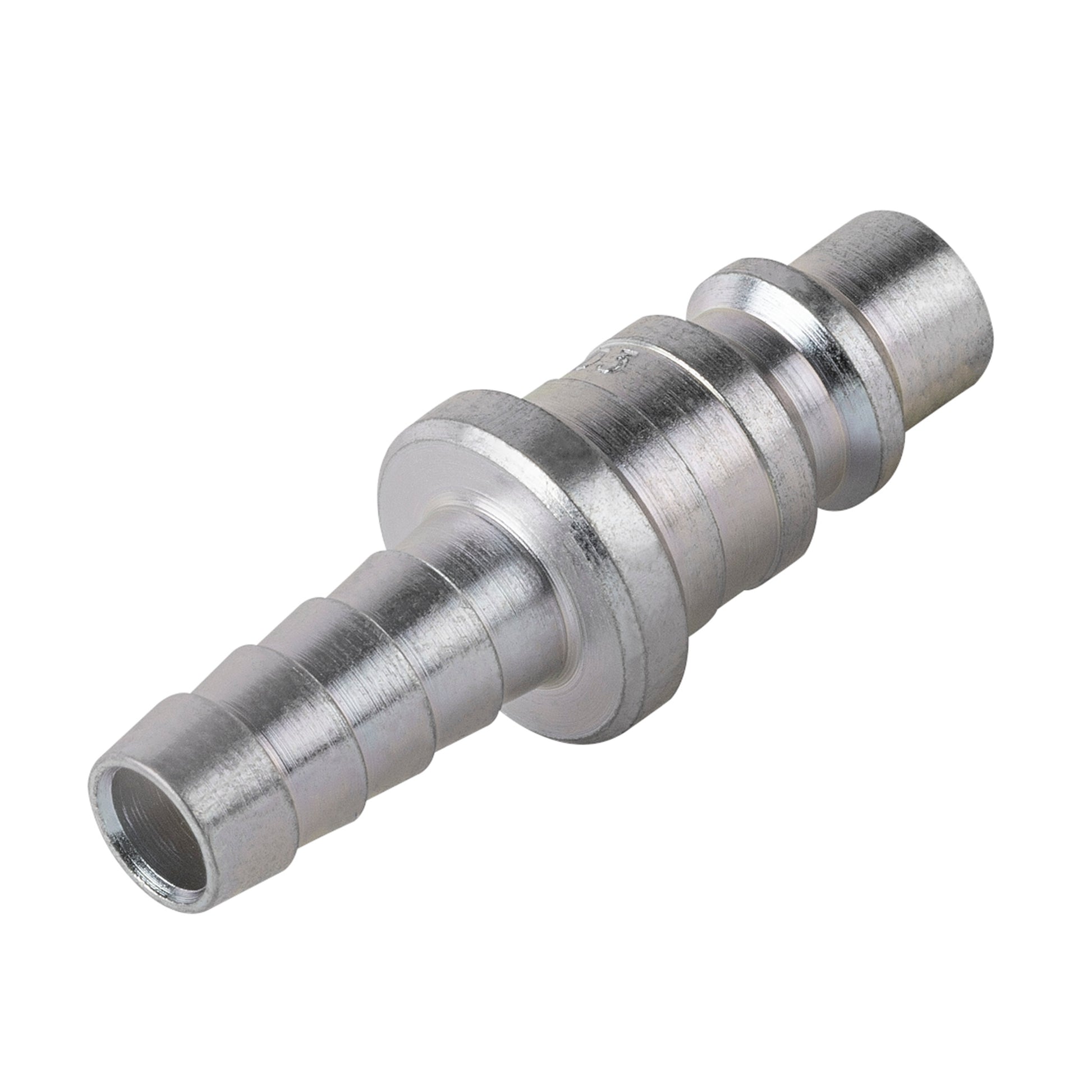 3/8" Quick Disconnect Industrial Interchange Plug - 3/8" Hose Barb (P38D38B)