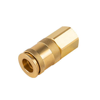 3/8" Quick Disconnect Universal Brass Coupler - 3/8" FNPT (C38U38F)