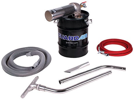 10 Gallon Vacuum Kit - D Venturi w 1½" Vac Hose & Tools