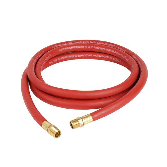 General Purpose Air Hose Assembly - 1/2" ID x 12'