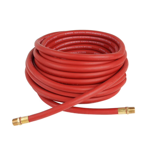 General Purpose Air Hose Assembly - 1/2" ID x 50'