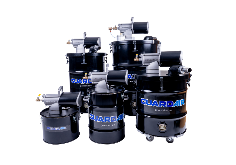 PowerQUAD Pneumatic Vacuums Family