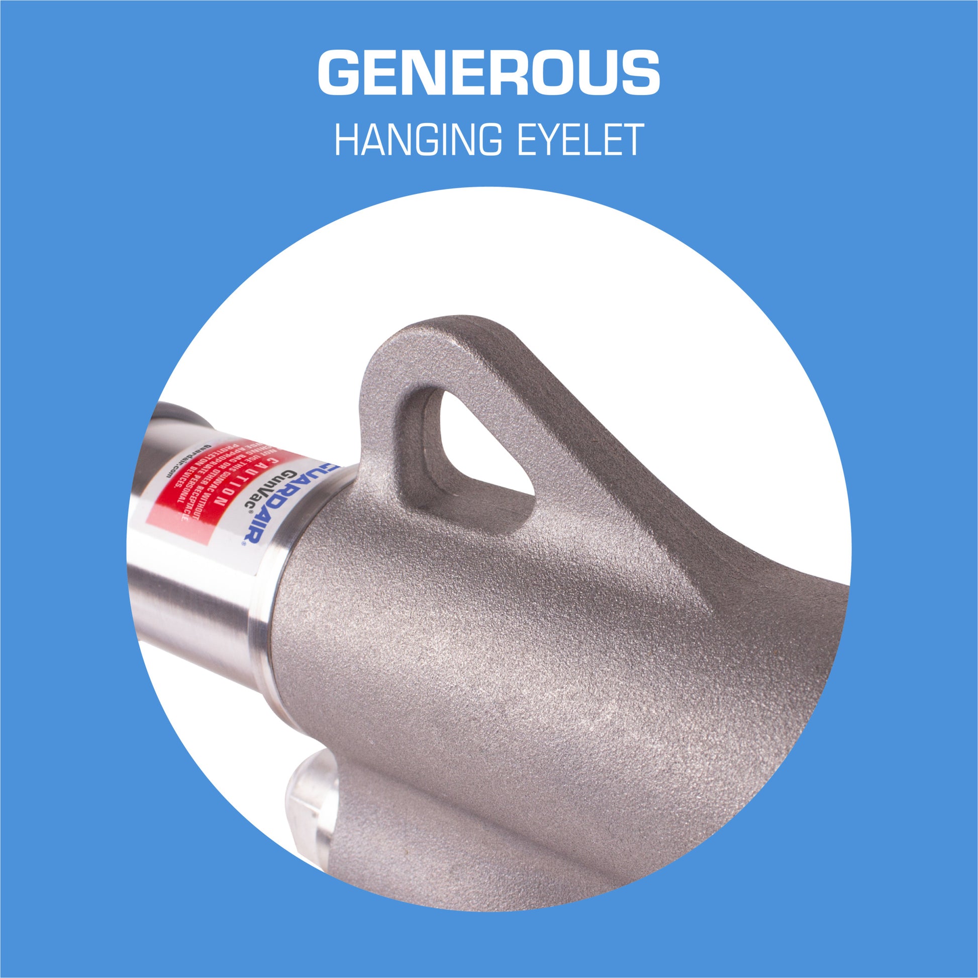 GunVac - Generous Hanging Eyelet