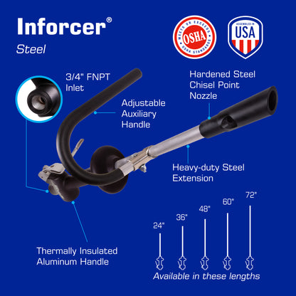 Inforcer Steel with Chisel Point Nozzle - Features & Specs