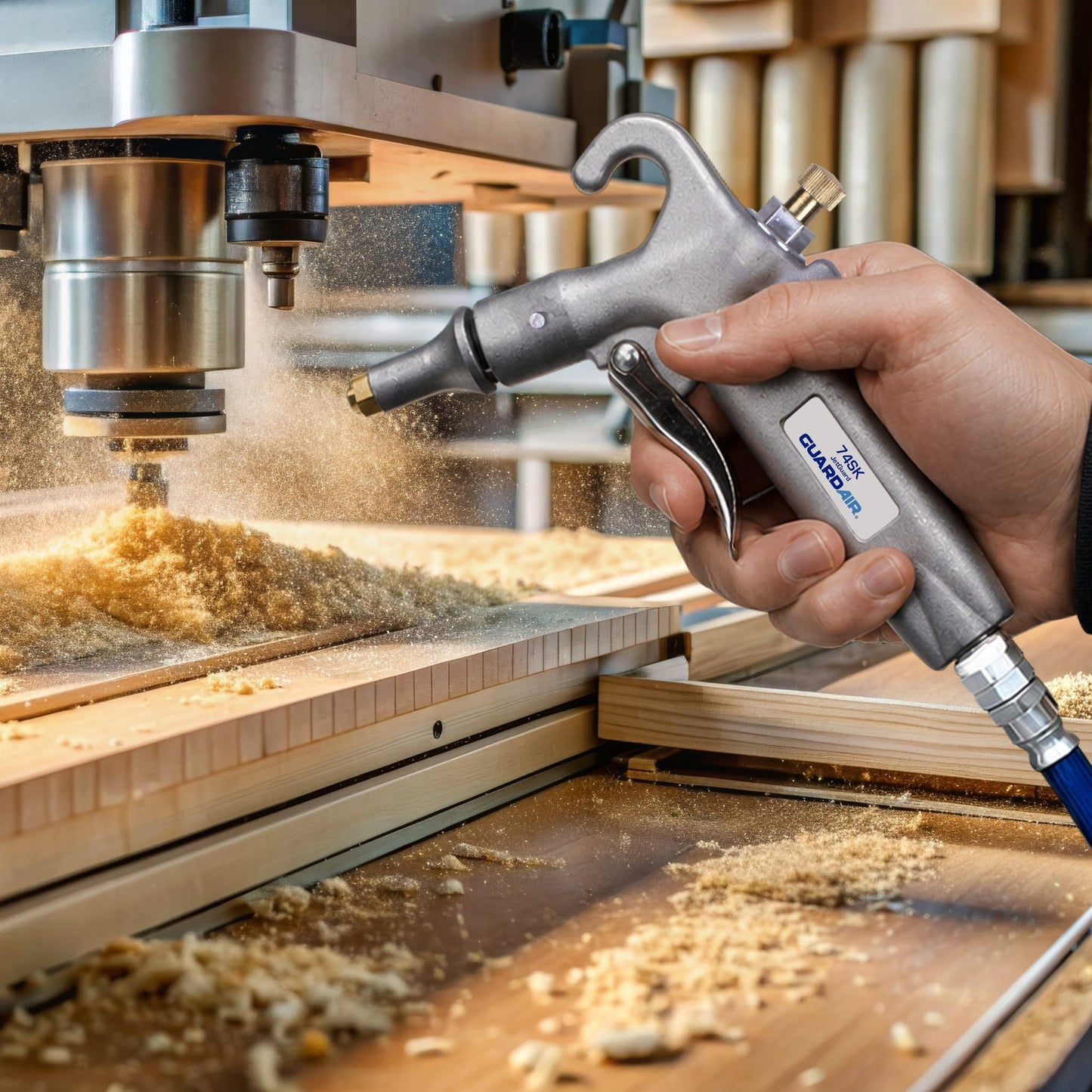 JetGuard 74SK - Application Sawdust