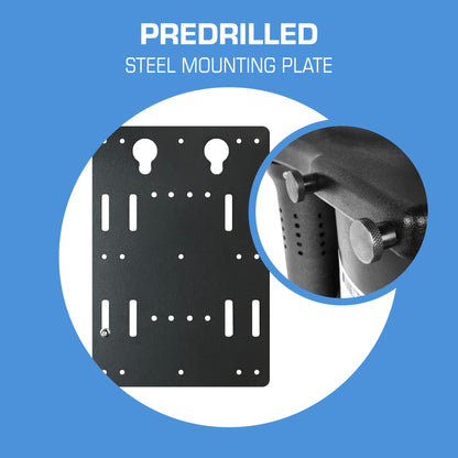 MachineVac NED - Predrilled Steel Mounting Plate